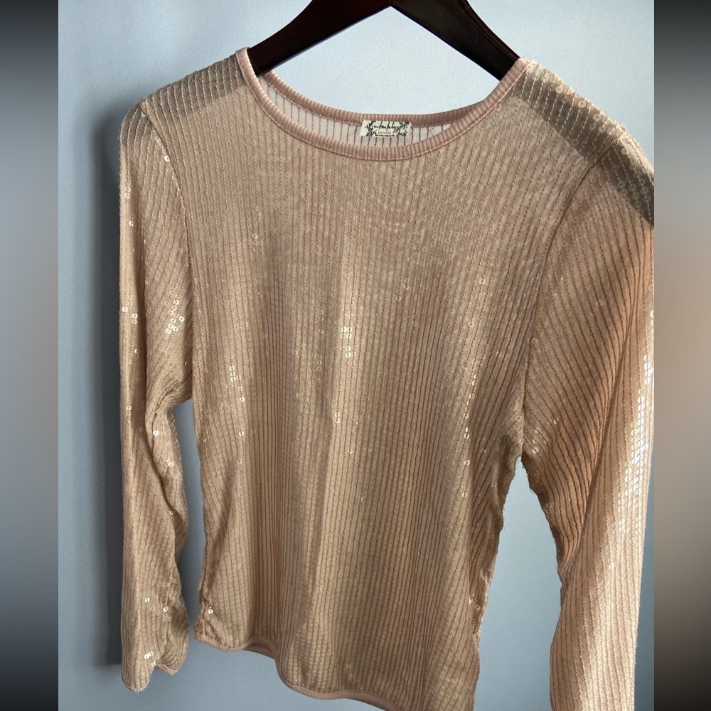 Free People sheer top